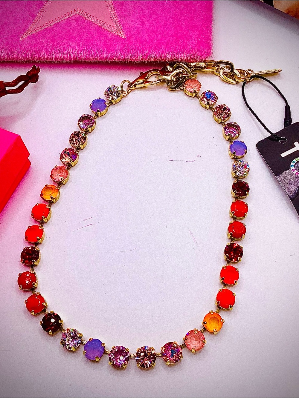 TOVA Oakland Necklace In REF ROSIES NWT - Picture 3 of 14